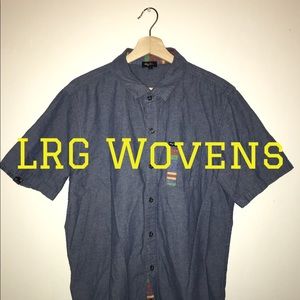 ⭐️ LRG Wovens - short sleeve button up ⭐️